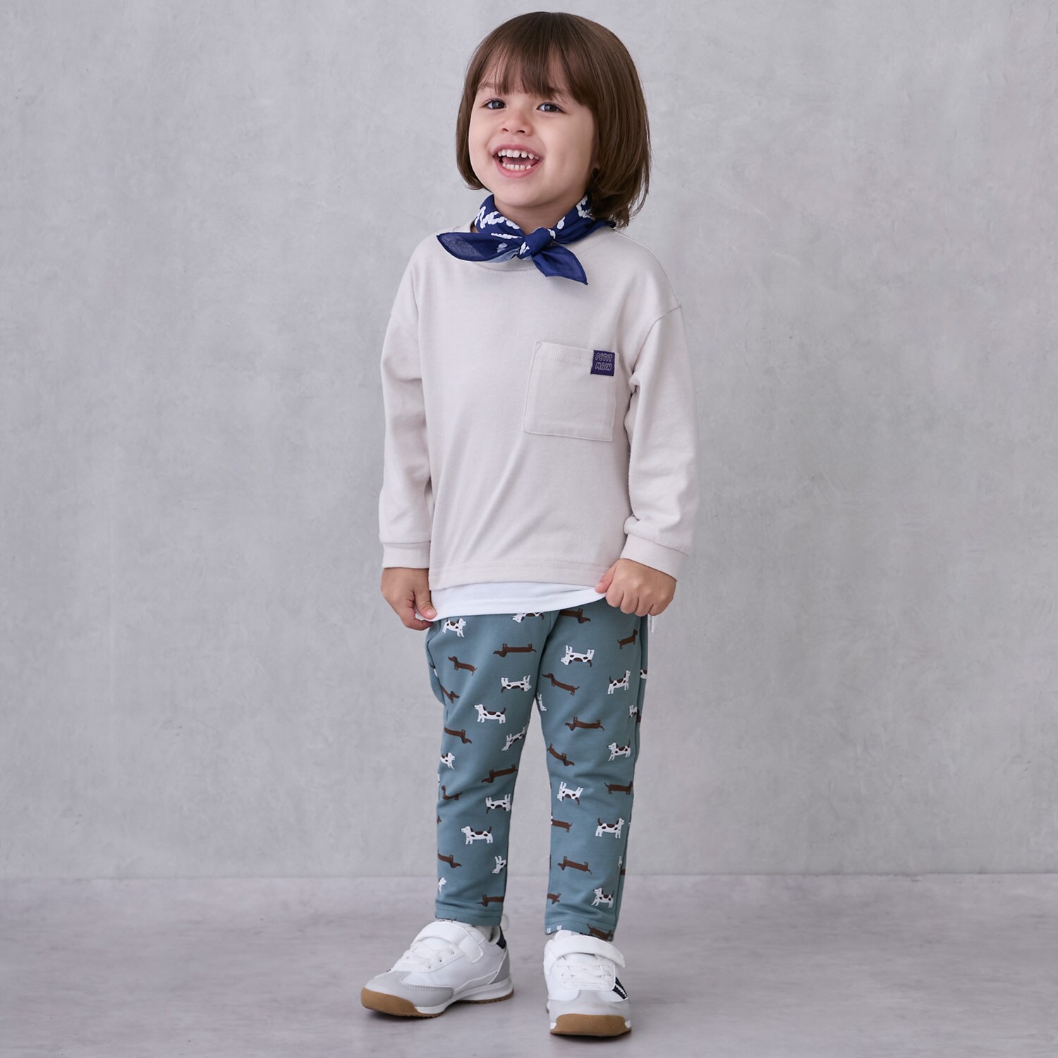 【プティプラ】ゆるんパンツ