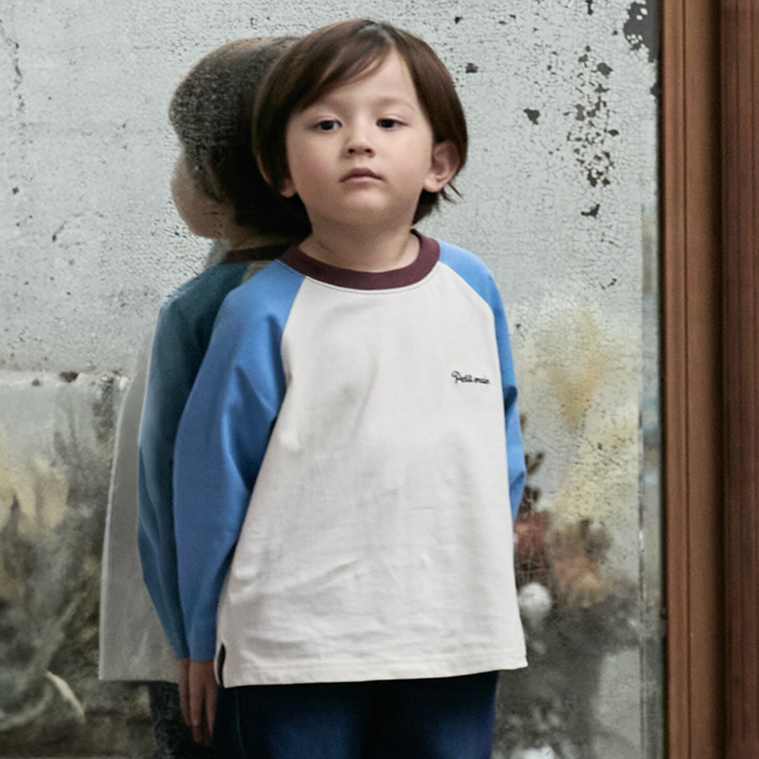 【オーガニック】ラグラン長袖Tシャツ