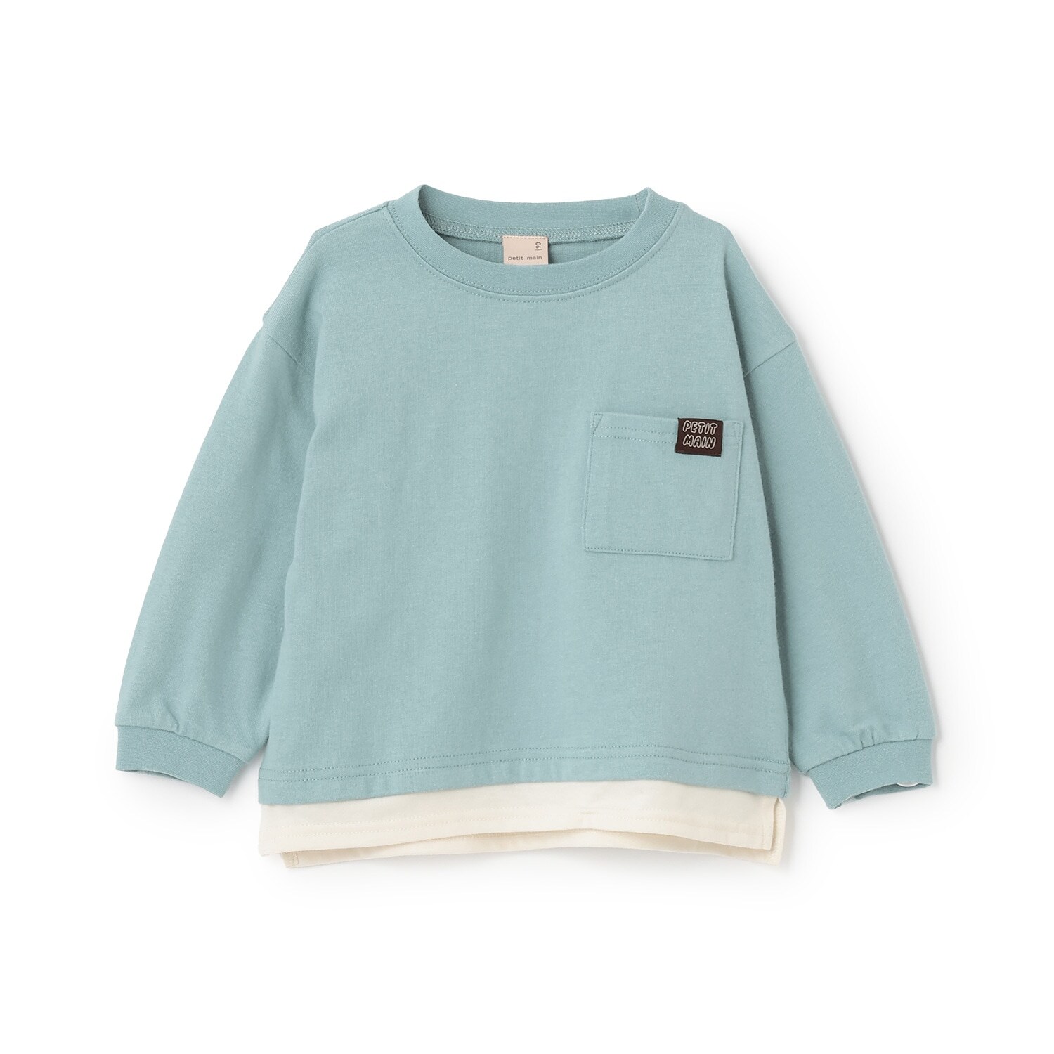 【GOODPRICE/食品防汚】裾レイヤード長袖T