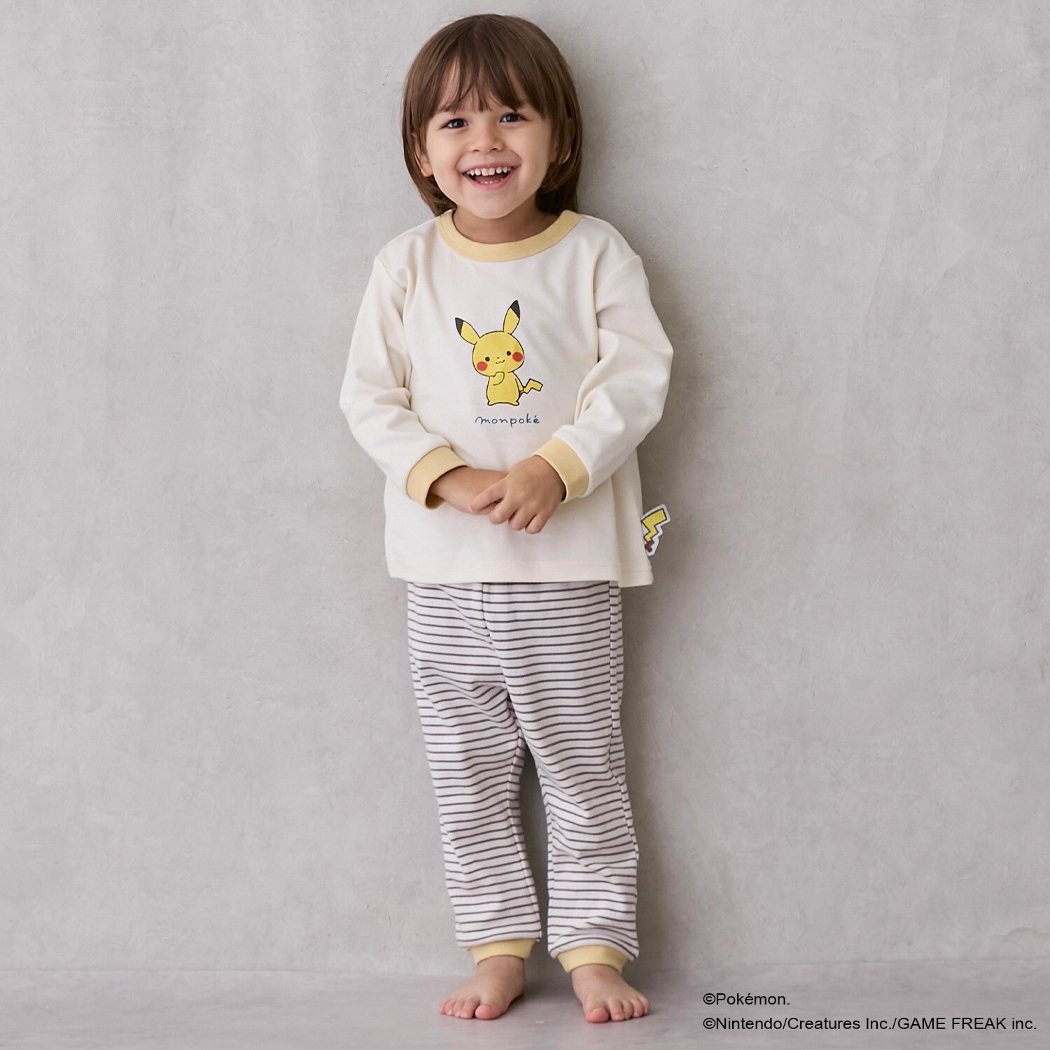 【モンポケ】スムースパジャマ