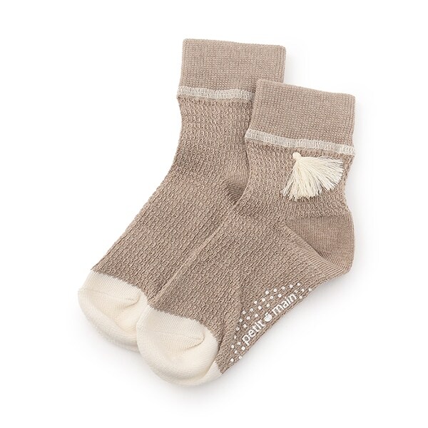 タッセルつきソックス