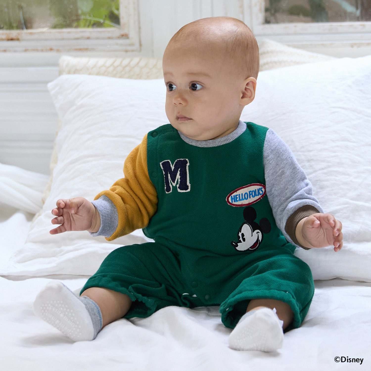 【Disney】【リンク】ワッペン2WAYオール