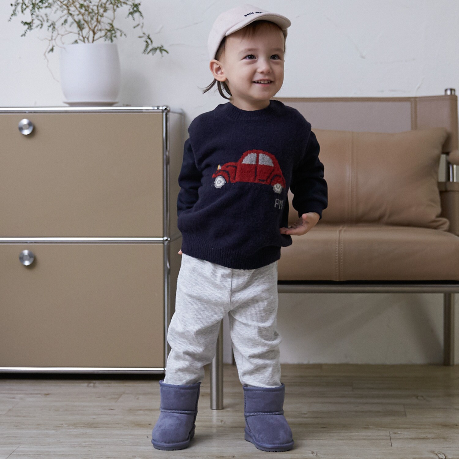 【防汚】フワのびっとテレコレギンス