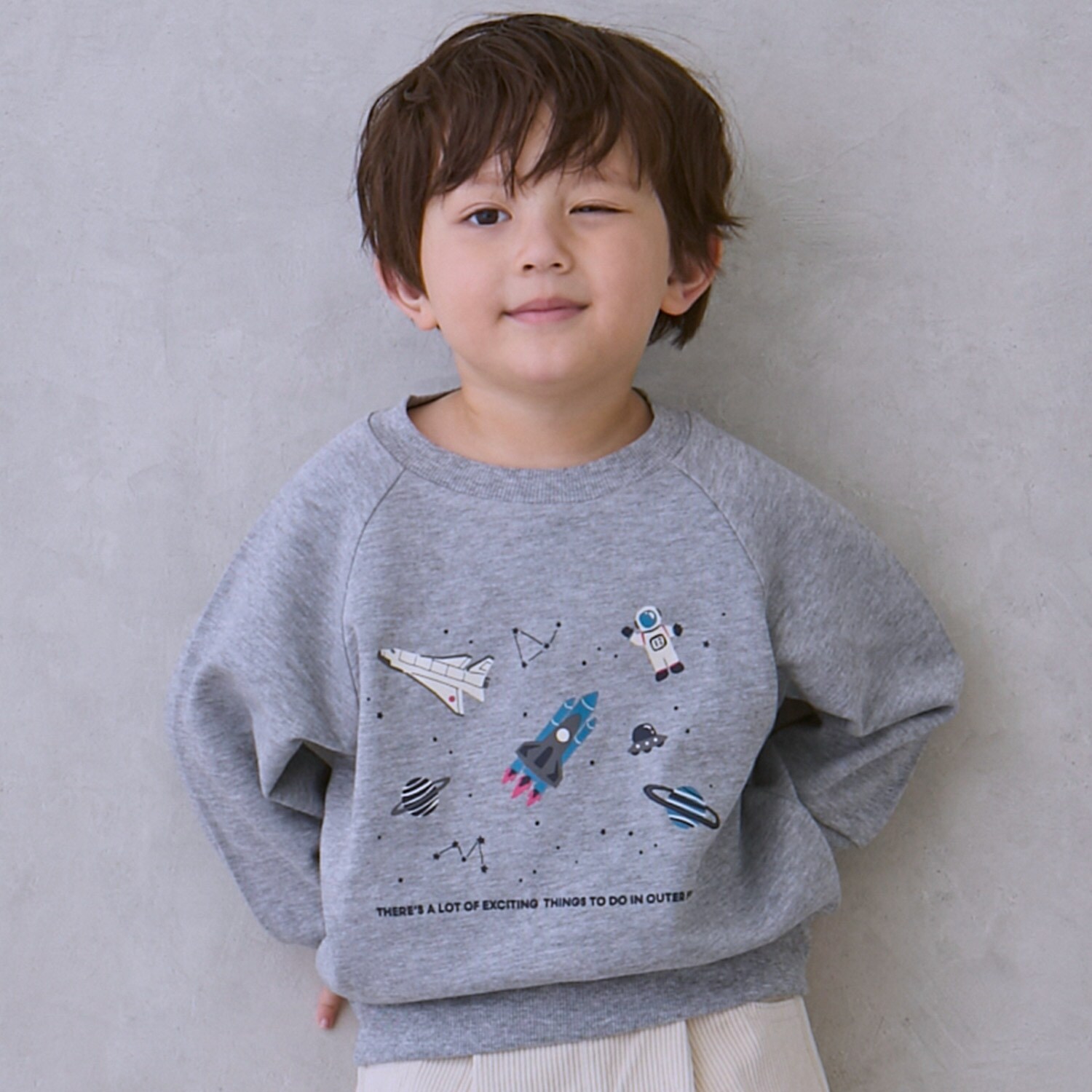 【プティプラ】BOYSトレーナー