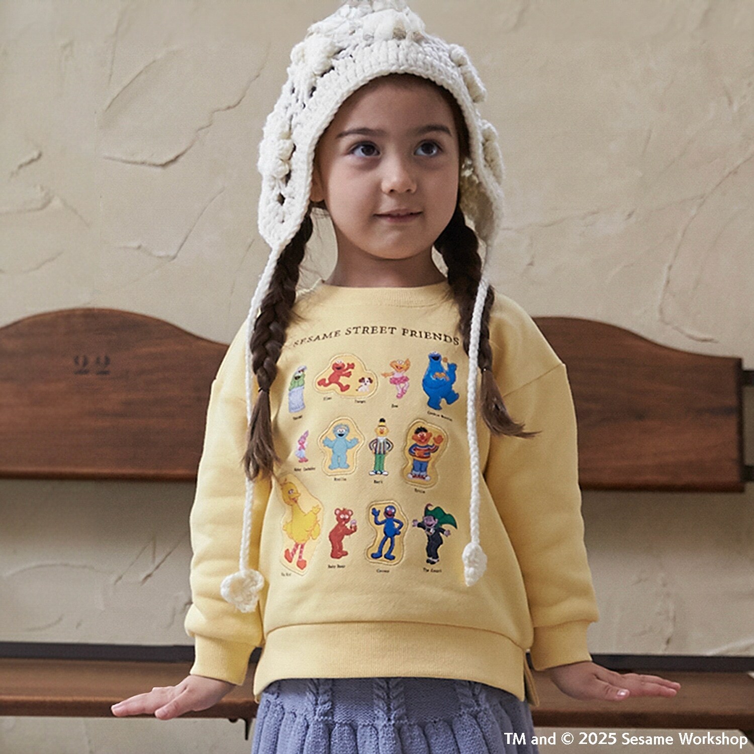 【SESAME STREET】キャラいっぱいトレーナー