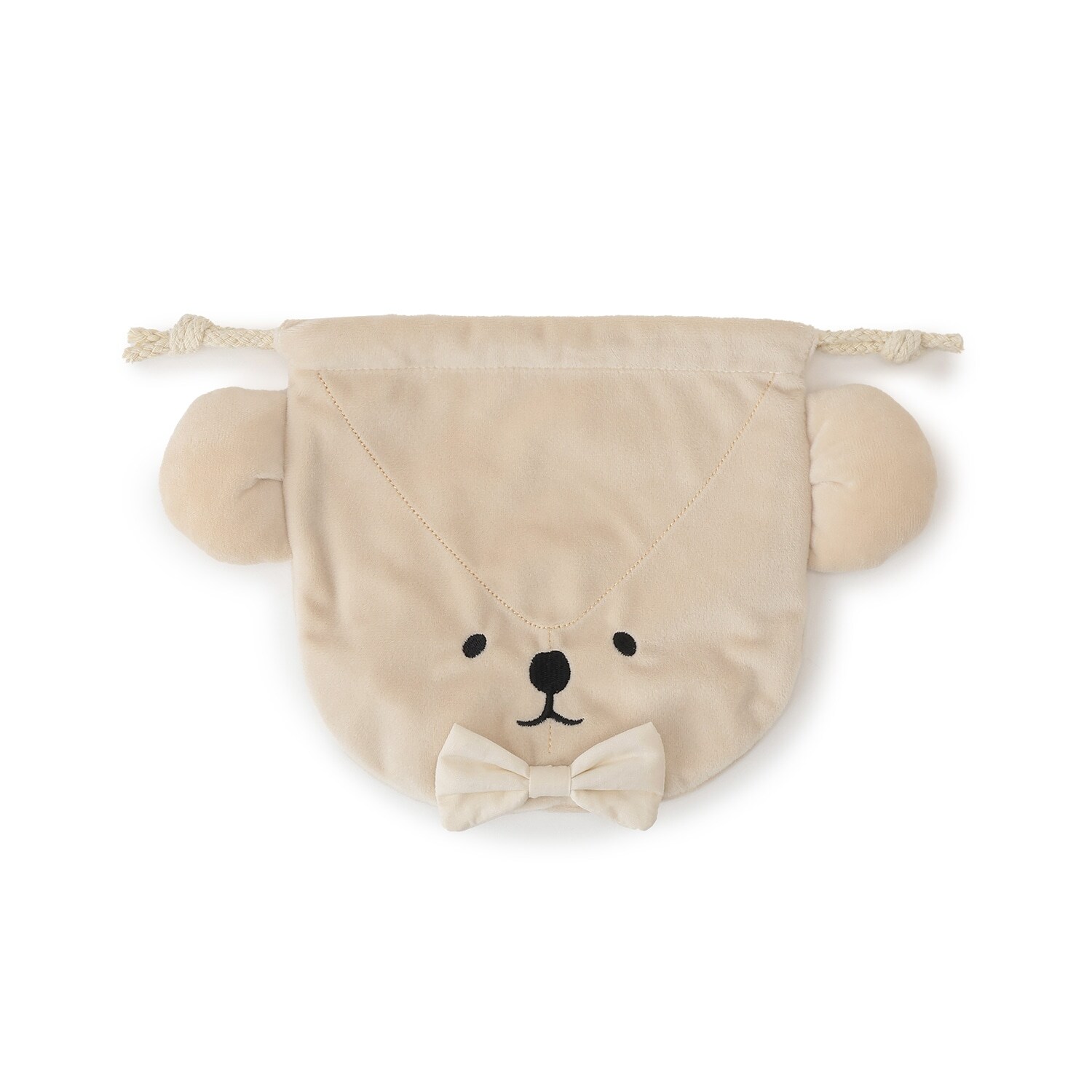 pupu&teteふわふわ巾着