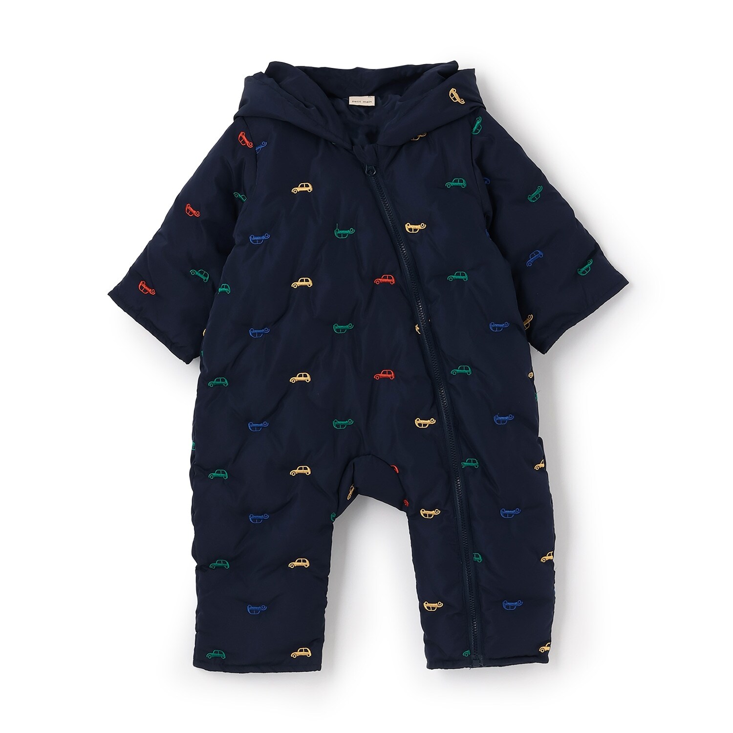 アソート刺しゅう中綿ジャンプスーツ