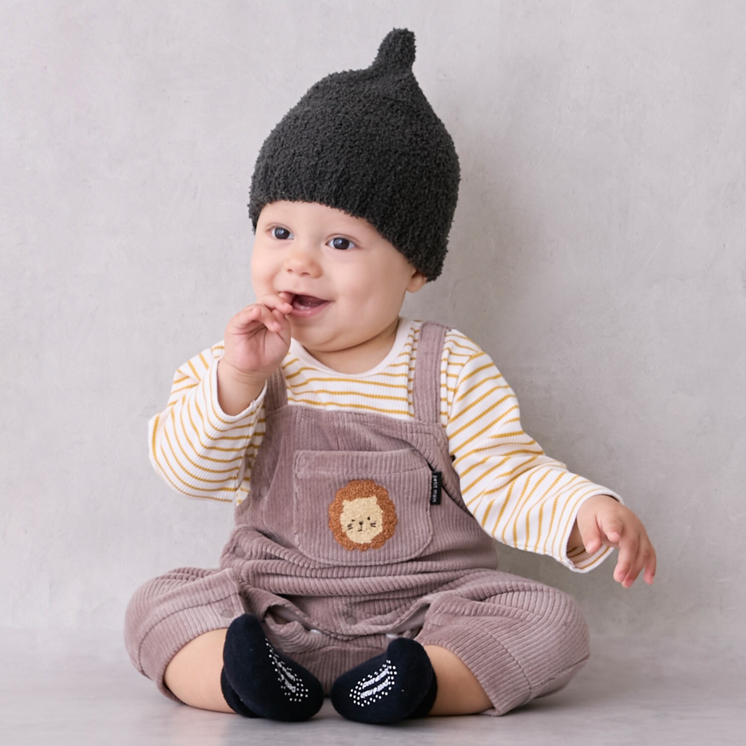 アニマルサロペ風カバーオール