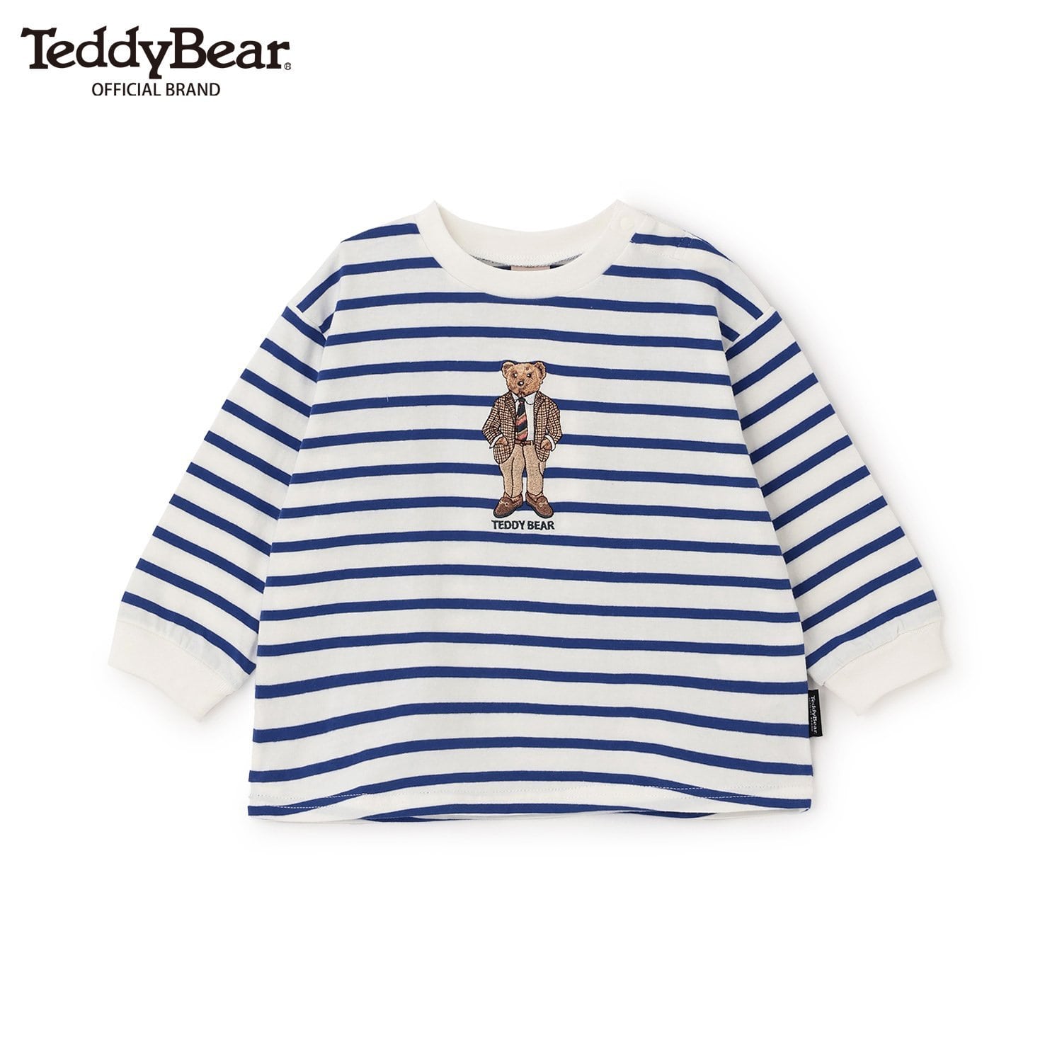 【TeddyBear】刺しゅう長袖Tシャツ