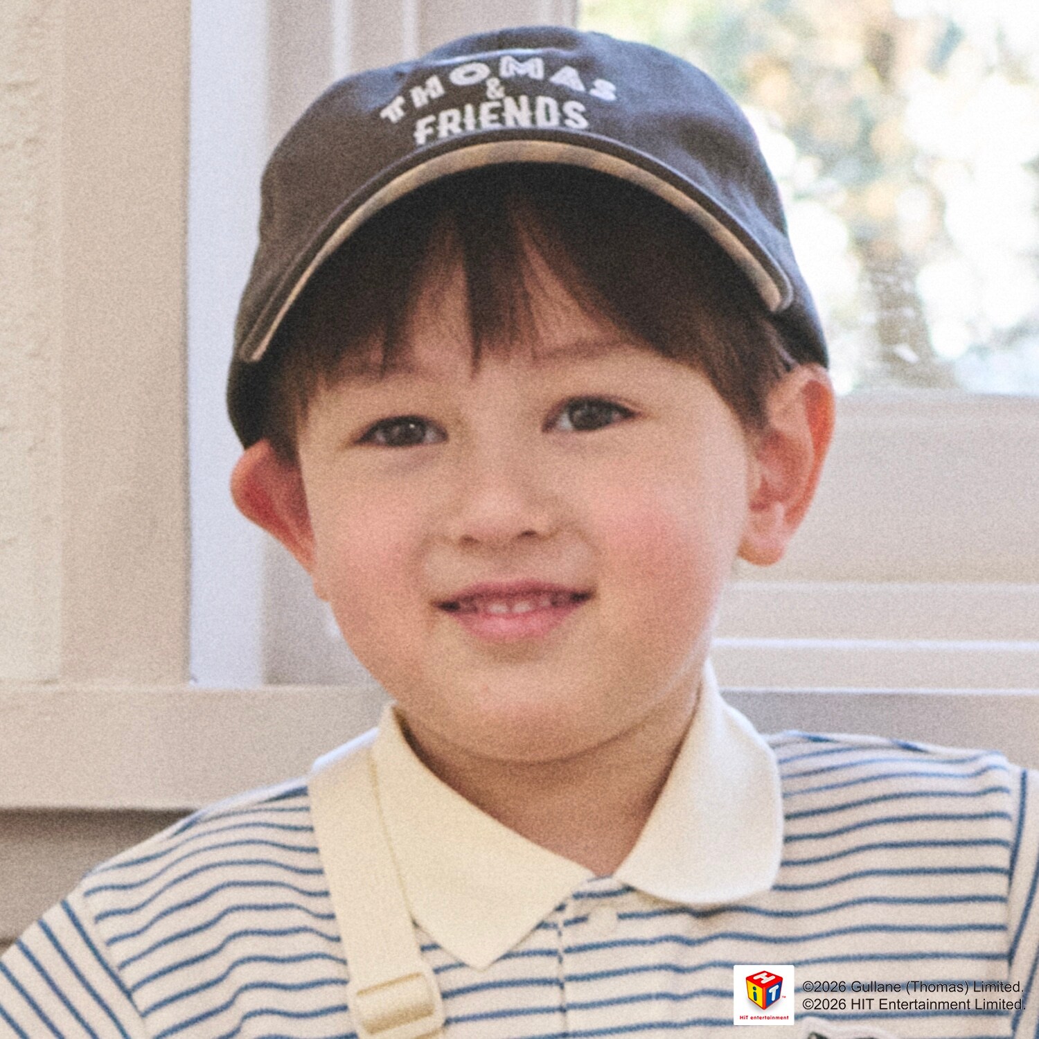 【きかんしゃトーマス】刺繍キャップ