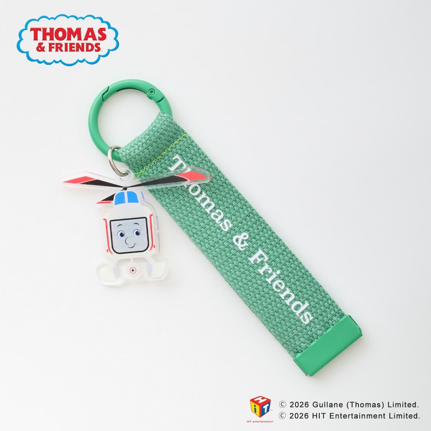 【きかんしゃトーマス】ロゴチャーム