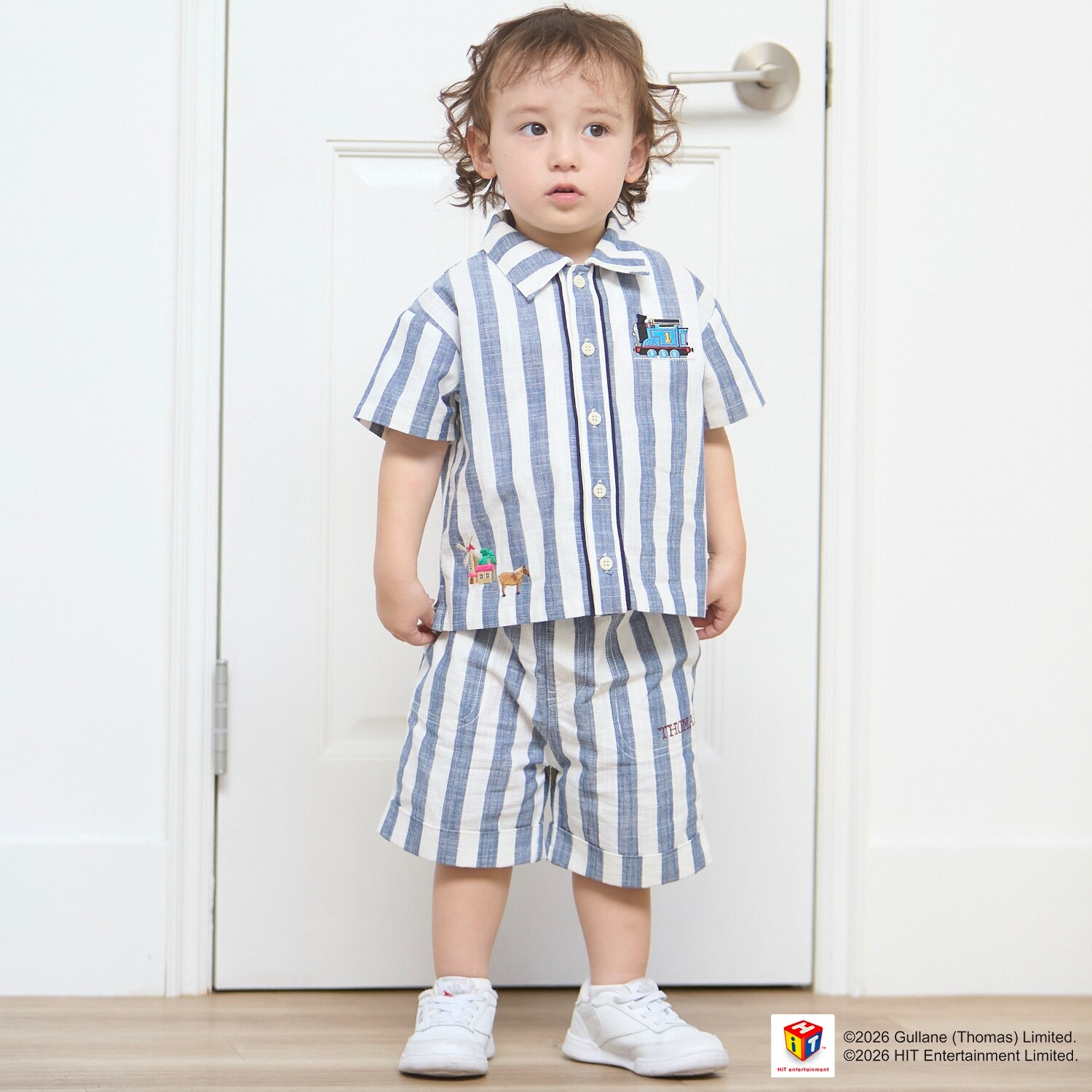 【きかんしゃトーマス】布帛ハーフパンツ