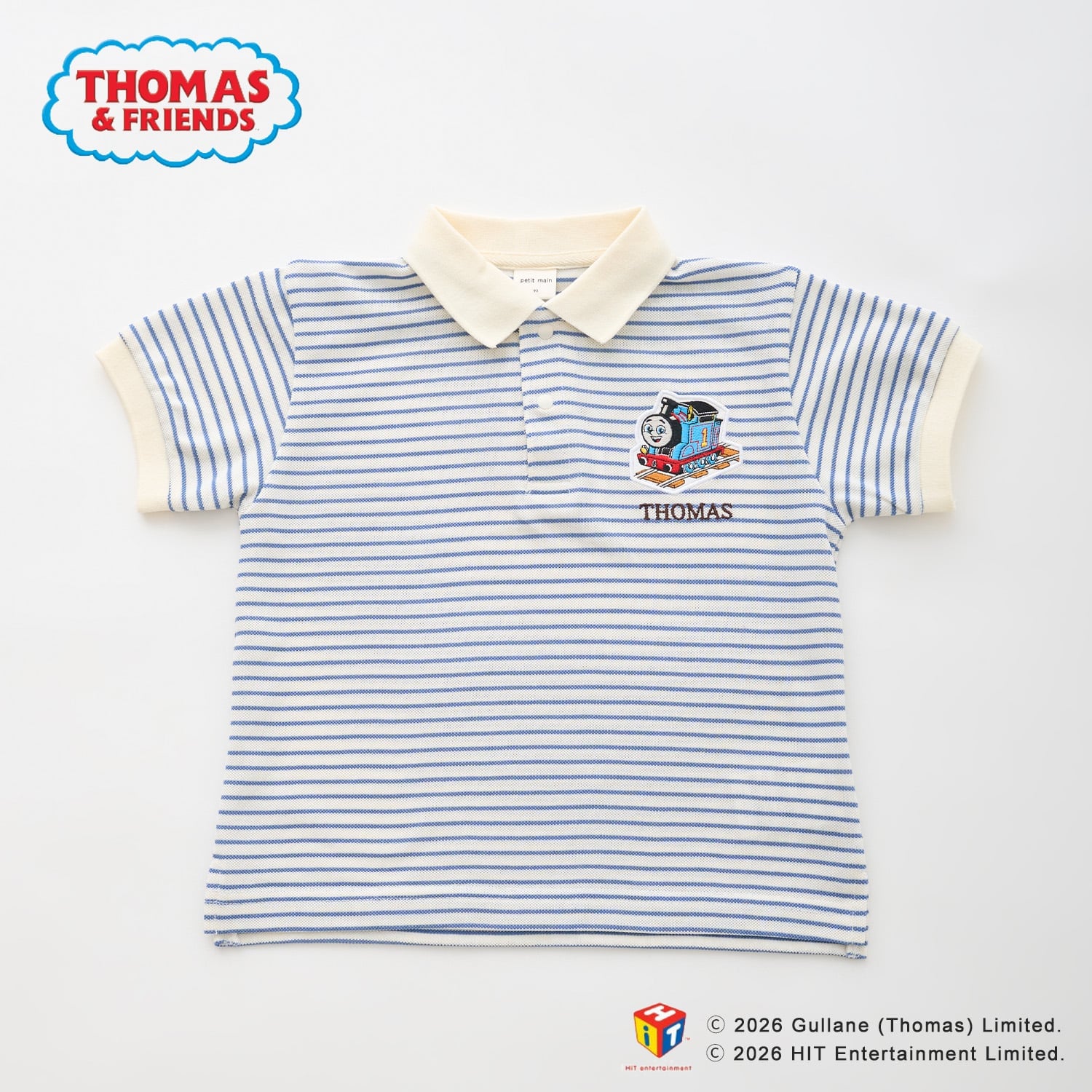 【きかんしゃトーマス】半袖ポロシャツ