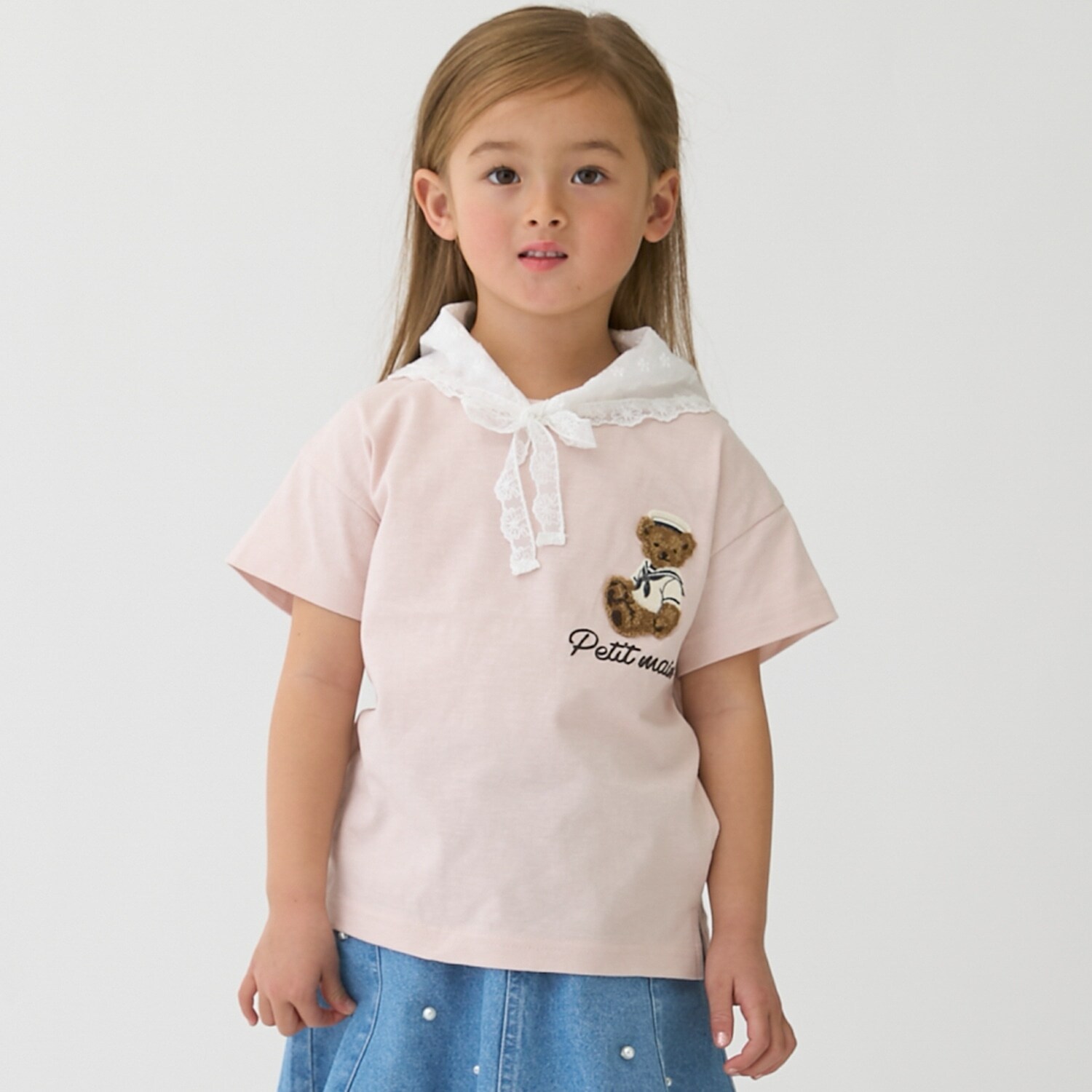 くまマリン半袖Tシャツ