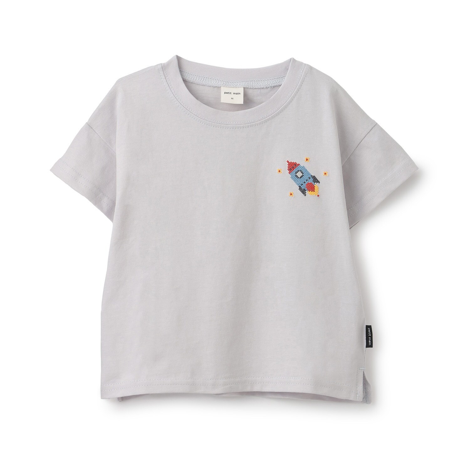 【食品防汚】刺しゅう半袖Tシャツ
