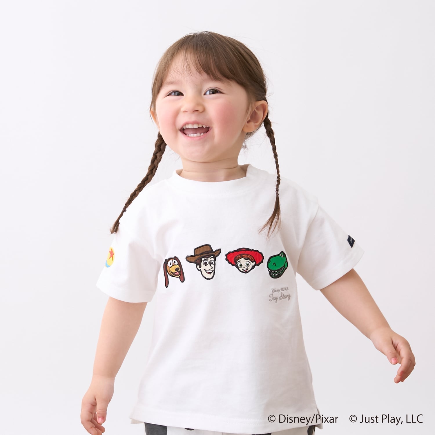 【Pixer】TOY STORY / アップリケ半袖Tシャツ