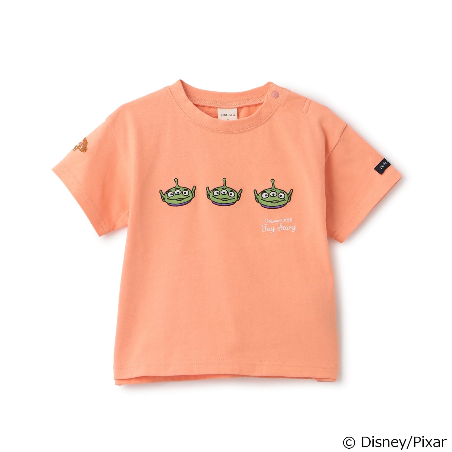 【Pixer】TOY STORY / アップリケ半袖Tシャツ
