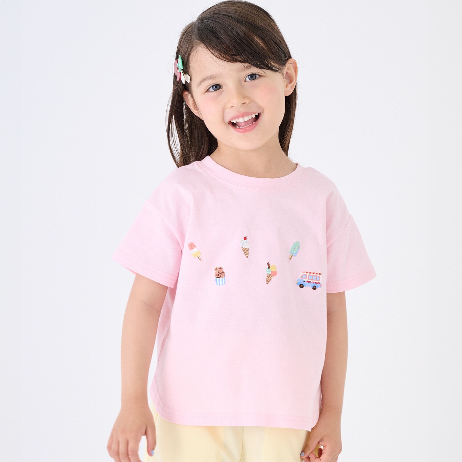 【接触冷感】前後で着れる2WAY半袖Tシャツ