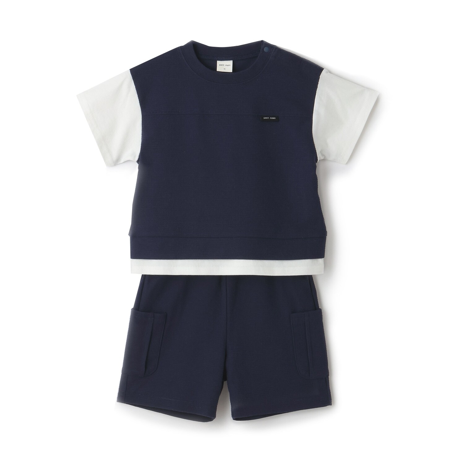 【接触冷感】ドッキングカットセットアップ