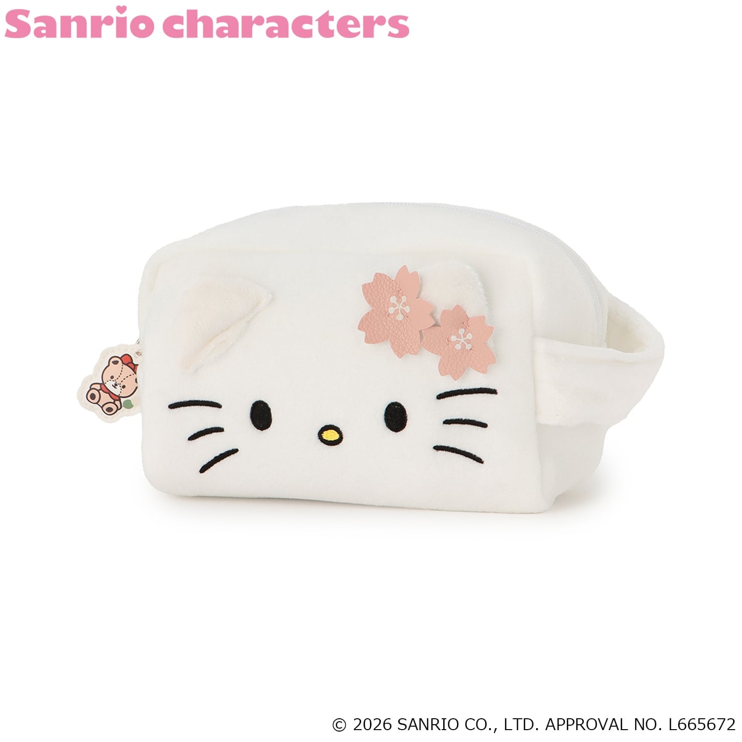 【サンリオキャラクターズ】お顔ポーチ/LG