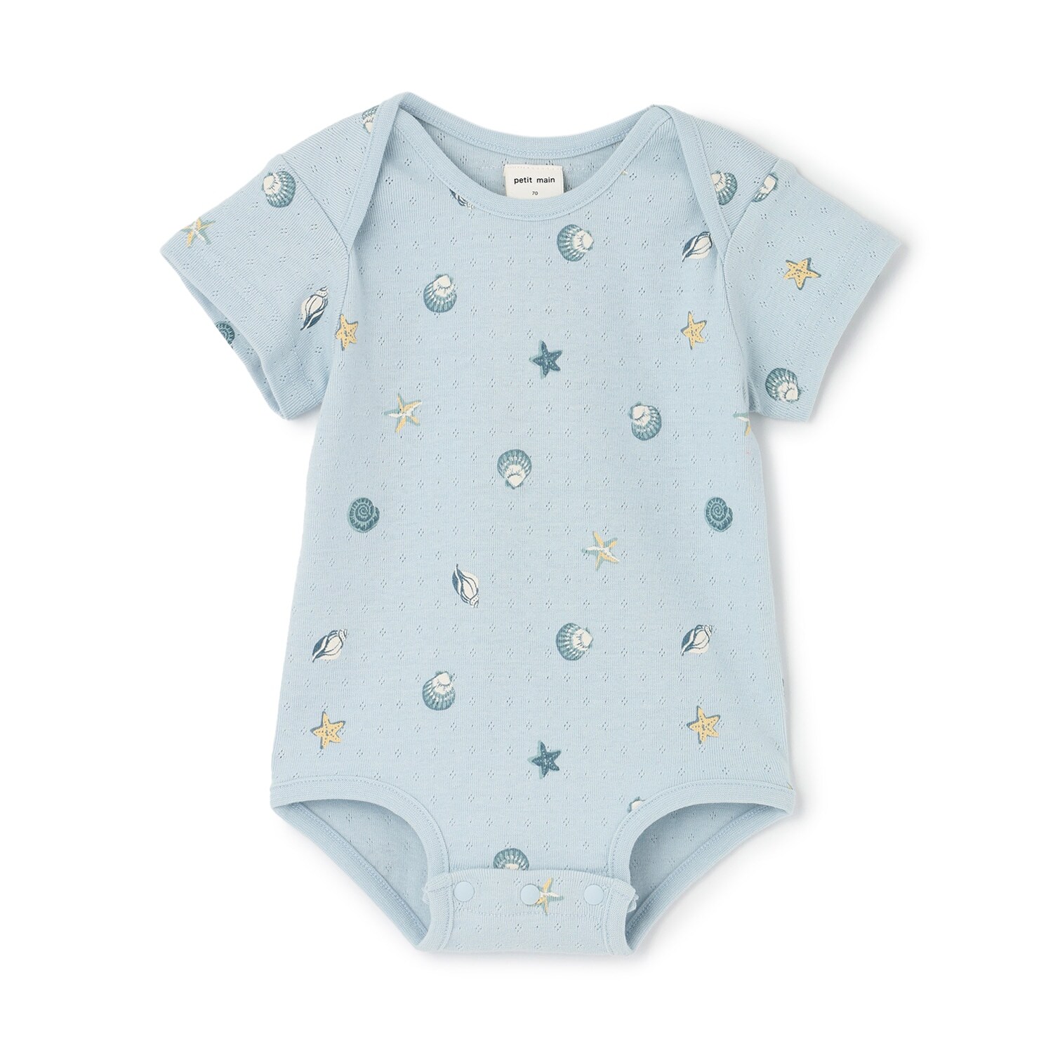 半袖ロンパース