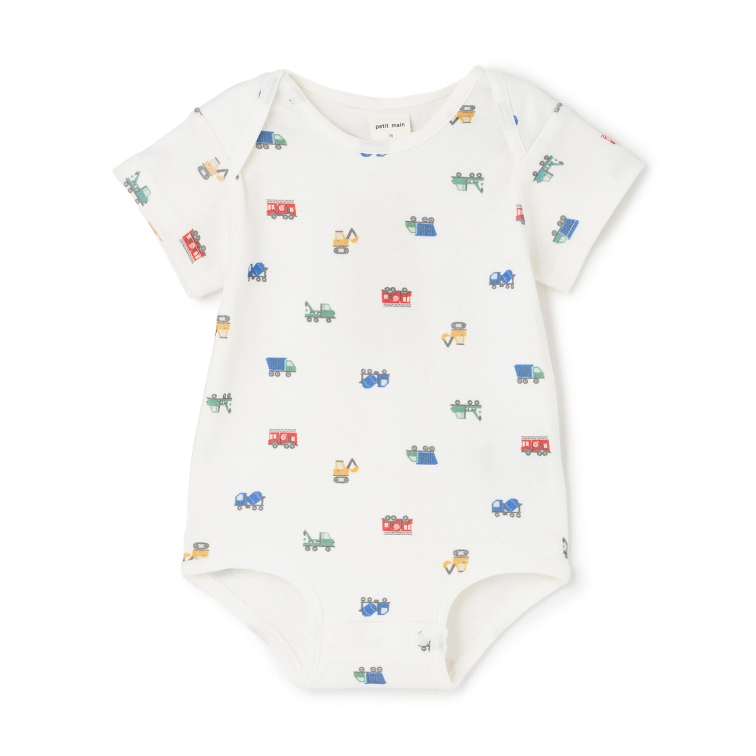 半袖ロンパース