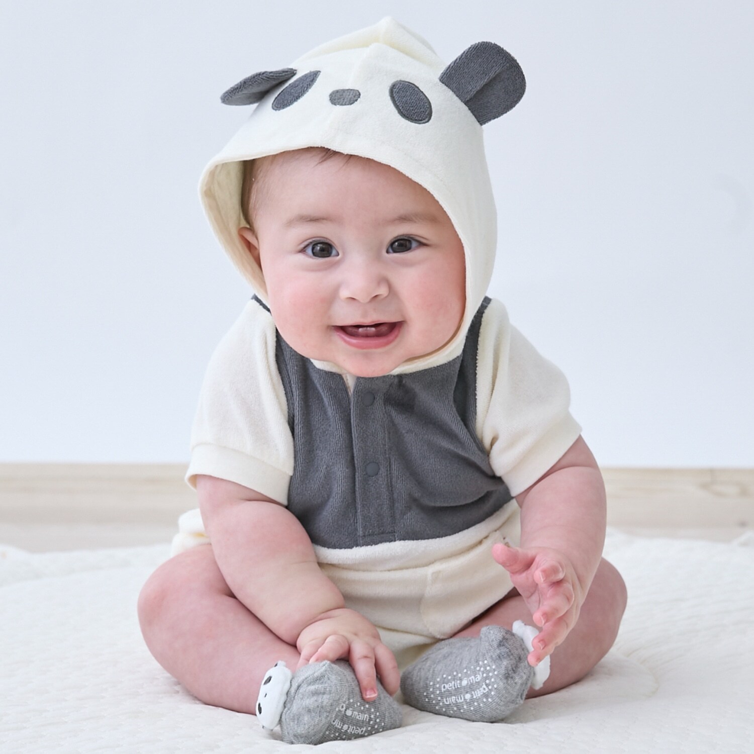 アニマルなりきりロンパース