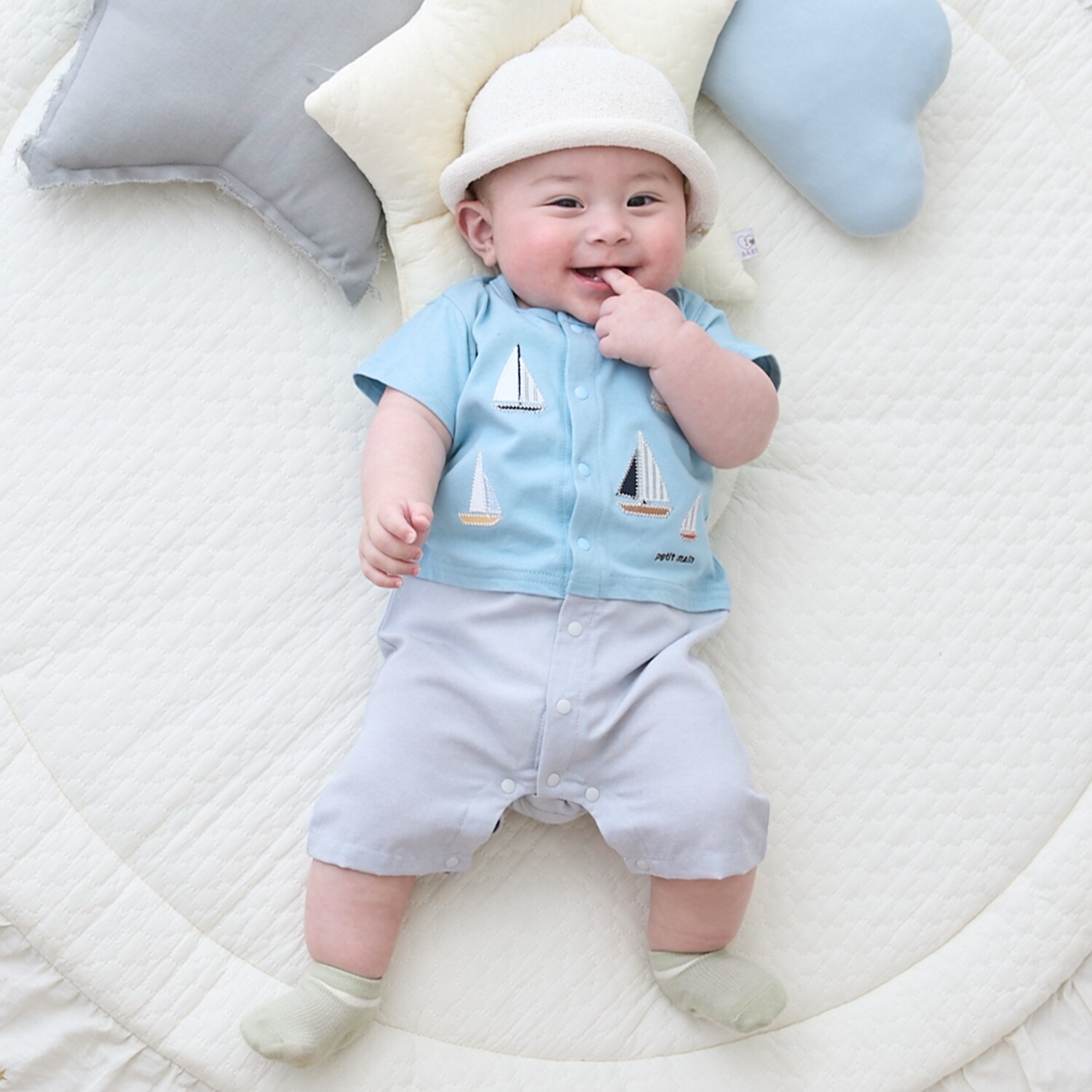 【リンク】アップリケカバーオール