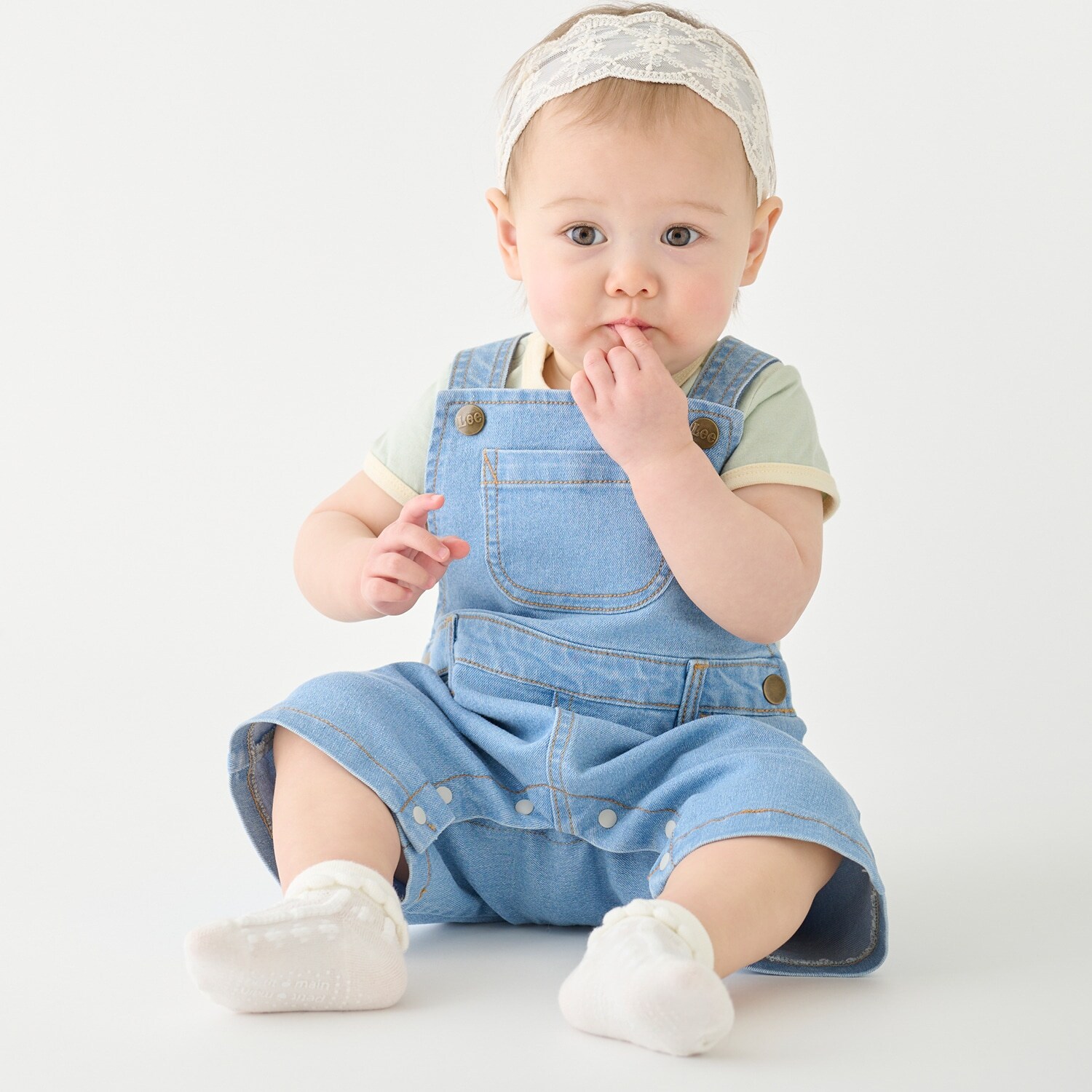 【Lee】デニムサロペット