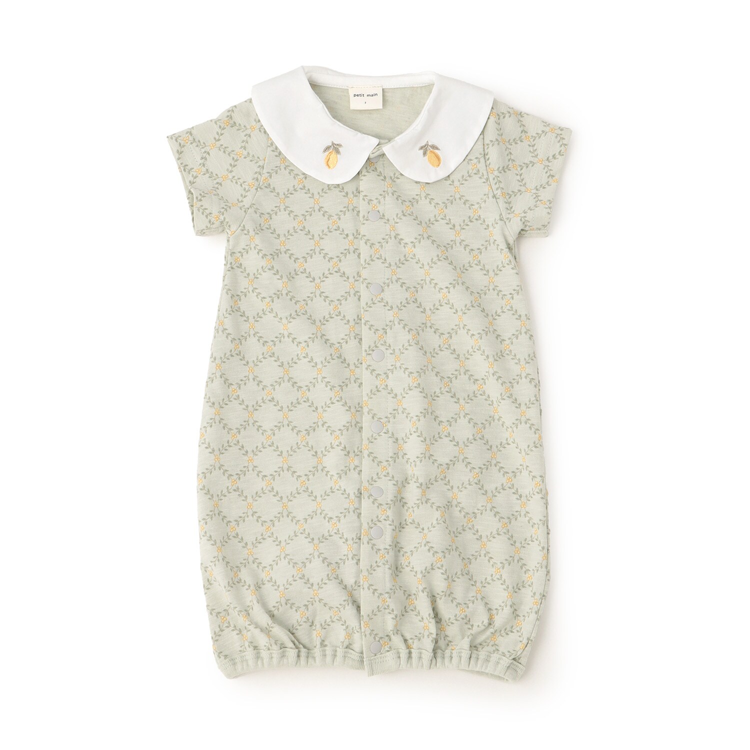 フルーツ衿刺しゅう2wayオール