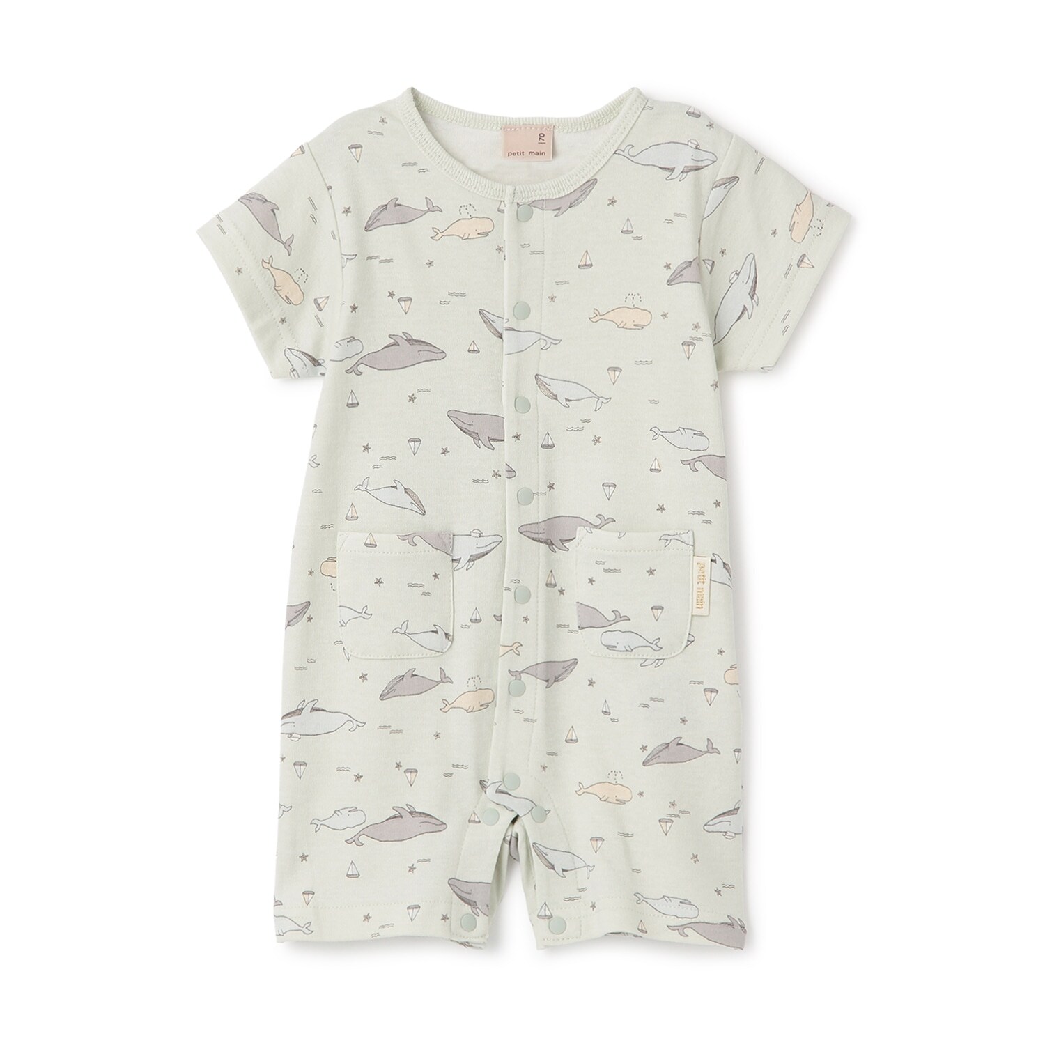 【涼感加工】アソート総柄カバーオール