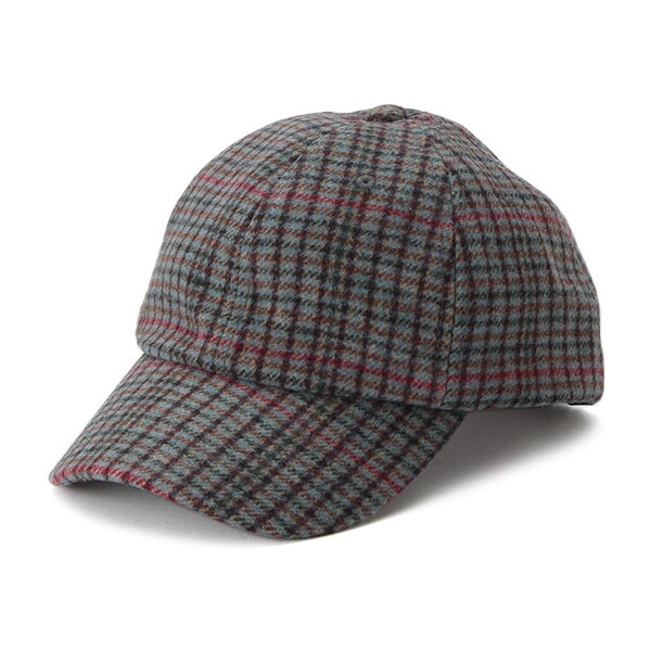 クラシックチェック柄キャップ