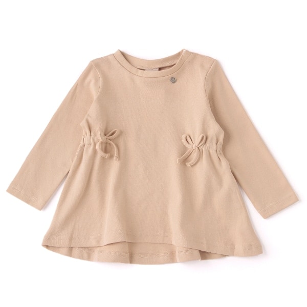 サイドギャザーTシャツ