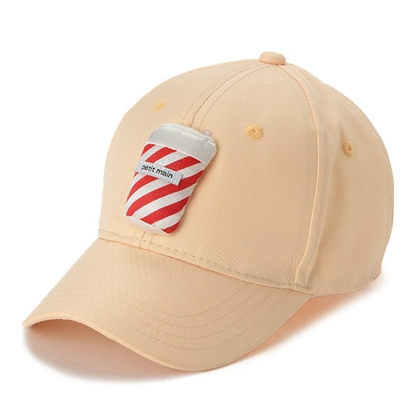 マスコットモチーフつきキャップ