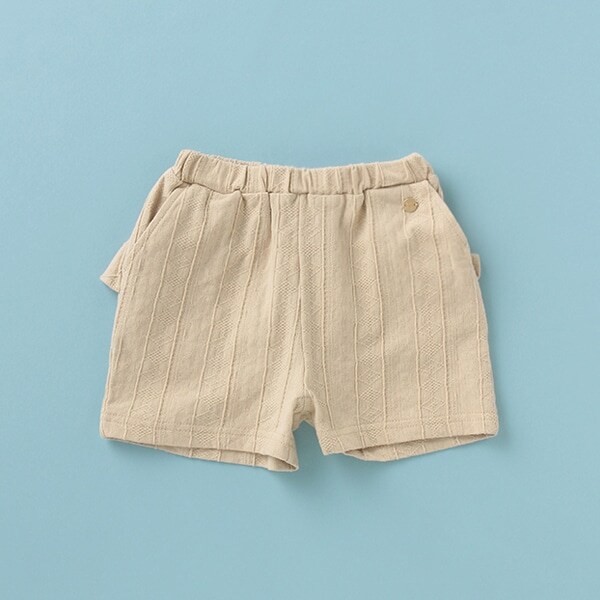 バックフリルカットショートパンツ