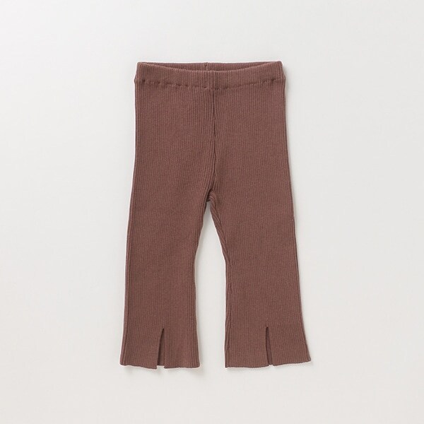 フロントスリットニットパンツ