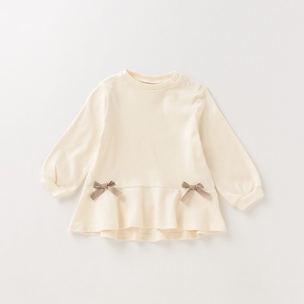 ロングペプラムTシャツ