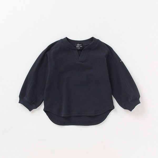 オーガニックコットン VネックサマールTシャツ