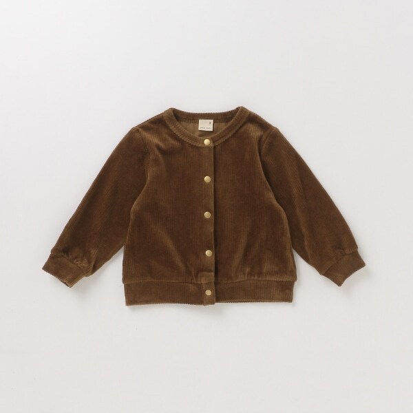コーデュロイカーディガン
