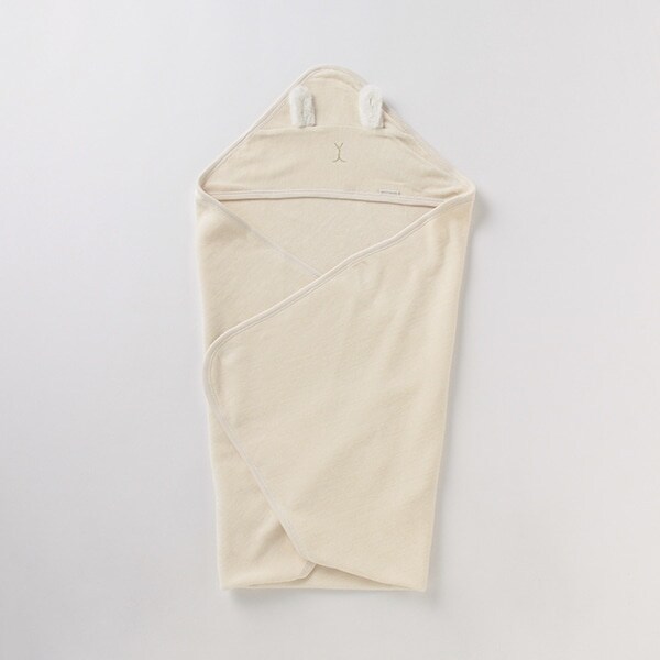 耳つきアニマルおくるみ