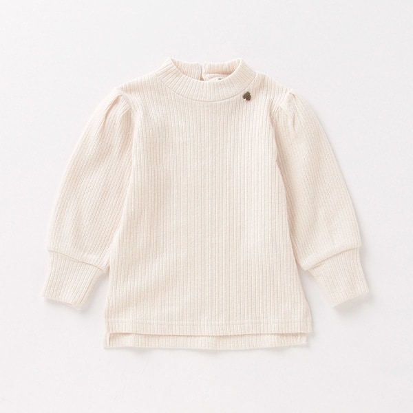オーガニックコットン ハイネックプルオーバー