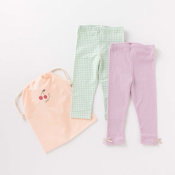 プティプラGIRLSレギンス2本セット【PTPR】