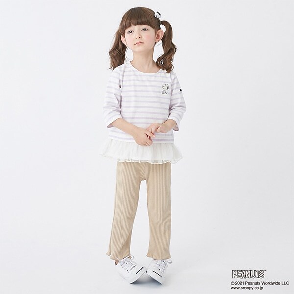 針抜きレギンスパンツ