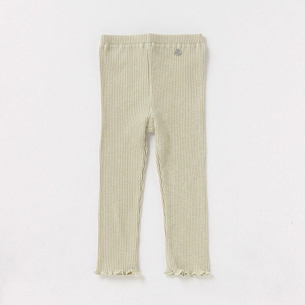 テレコ裾メロウレギンス