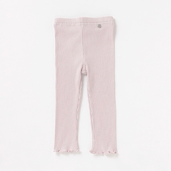 テレコ裾メロウレギンス