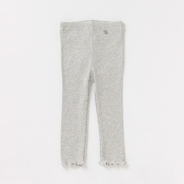 テレコ裾メロウレギンス