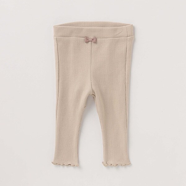 オーガニックコットン テレコメロウレギンス