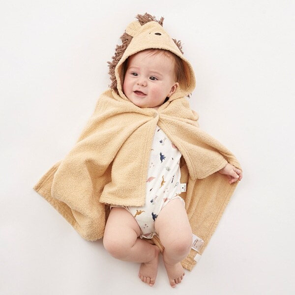 抗菌防臭 BABYアニマルバスポンチョ
