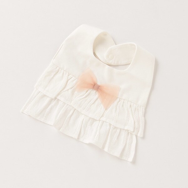 リボンつき2段フリルスタイ