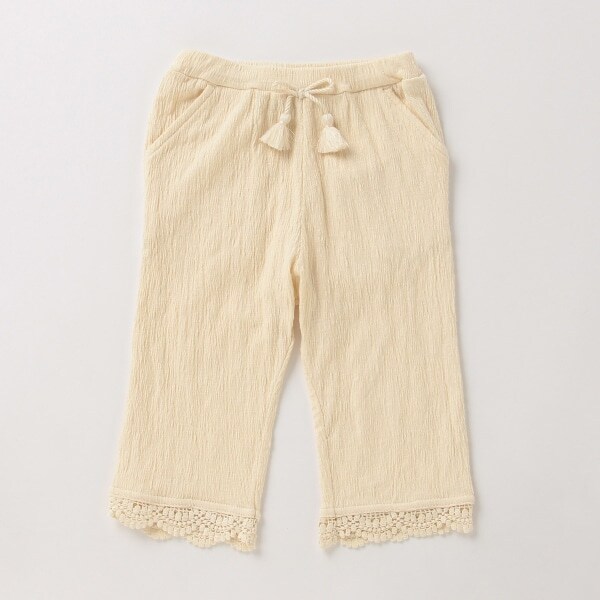 楊柳カットリラックスパンツ